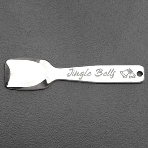 Gourmet-Löffel "Jingle Bells" Sterling-Silber - Hauptansicht