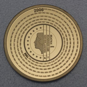 Goldmünze 10 Euro "Belasting" 2006 (Niederlande) - Miniaturansicht 2
