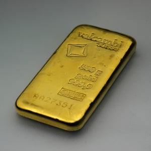 Goldbarren 500g VALCAMBI gegossen - Miniaturansicht 2