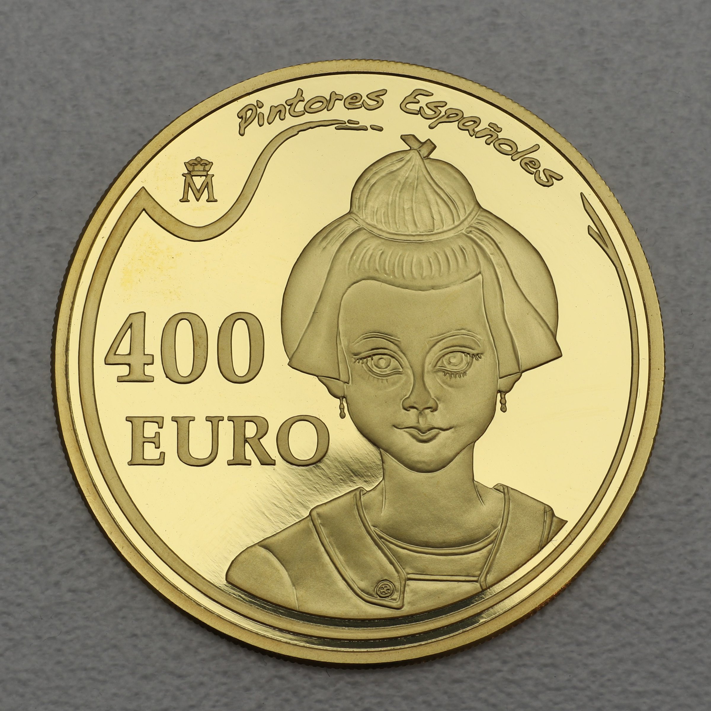 Goldmünze 400 Euro "Joan Miró" 2012 (Spanien) - Detailansicht 1