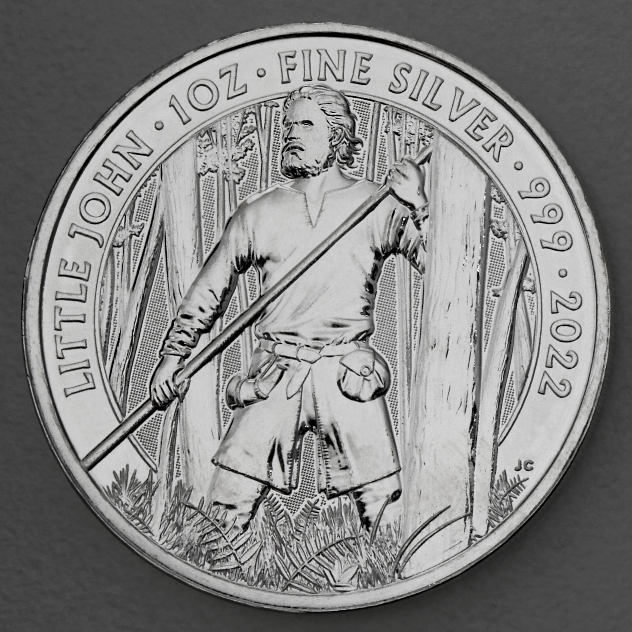 Silbermünze 1oz "Little John" 2022 Myths and Legends (Großbritannien) - Hauptansicht