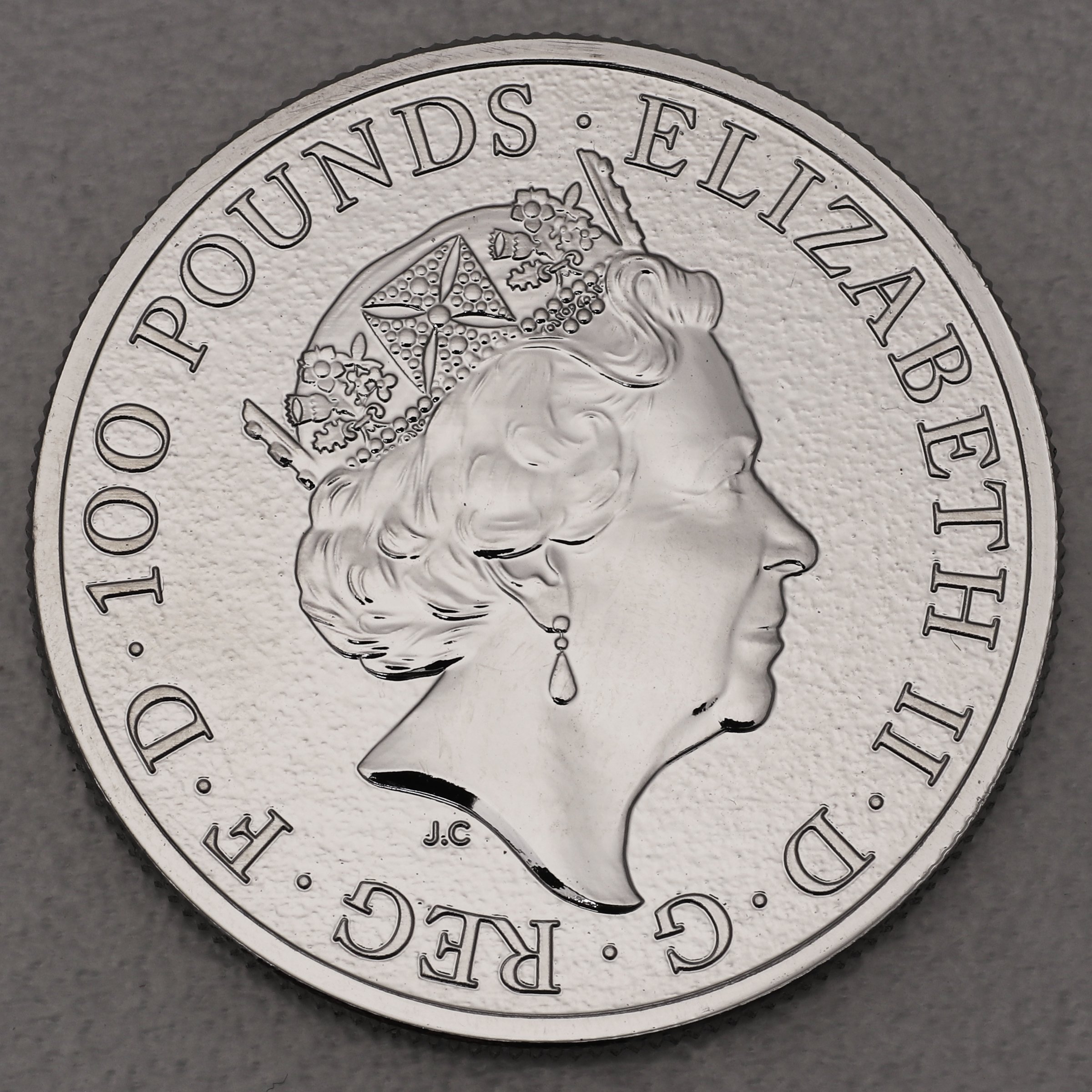 Platinmünze 1oz "Lion of England" 2017 The Queen s Beasts 19% (Großbritannien) - Detailansicht 1