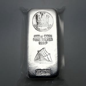 Münzbarren 1kg "Fiji" (ARGOR-HERAEUS) gegossen diff. - Miniaturansicht 3