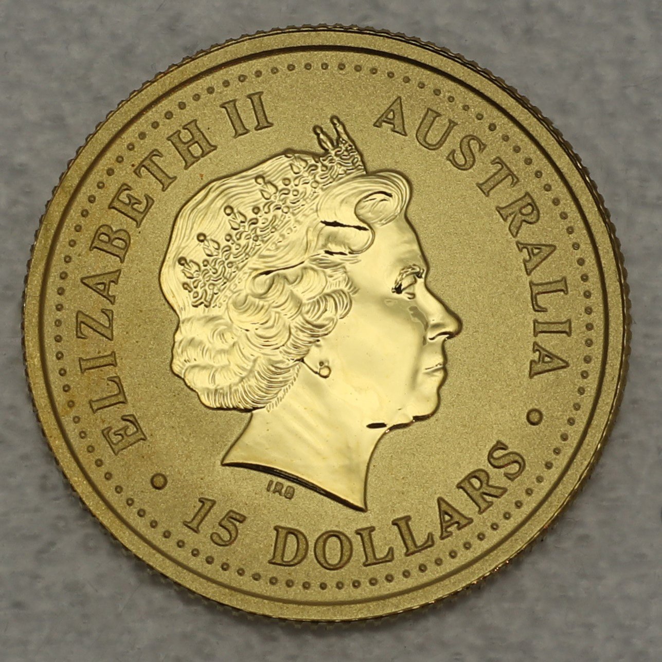 Goldmünze 1/10oz "Känguru" 2002 Australian Nugget (Australien) - Detailansicht 1
