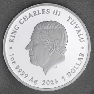 Silbermünze 1oz "SpongeBob & Friends" 2024 (PP/koloriert) (Tuvalu) - Miniaturansicht 2