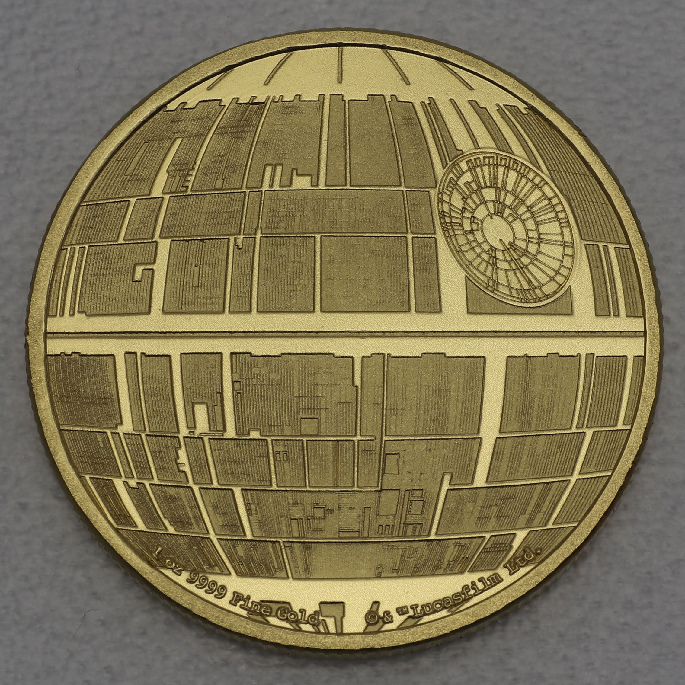 Goldmünze 1oz "Todesstern" 2020 (PP) Star Wars™ (Niue) - Hauptansicht