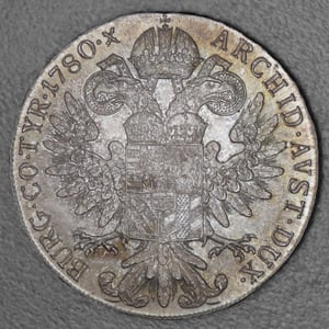Silbermünze "1 Maria Theresien Taler" (Österreich) - Miniaturansicht 6