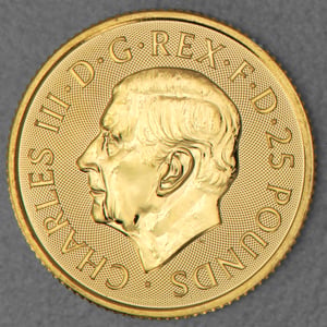 Goldmünze 1/4oz "Tudor Dragon" 2024 Royal Tudor Beasts (Großbritannien) - Miniaturansicht 2
