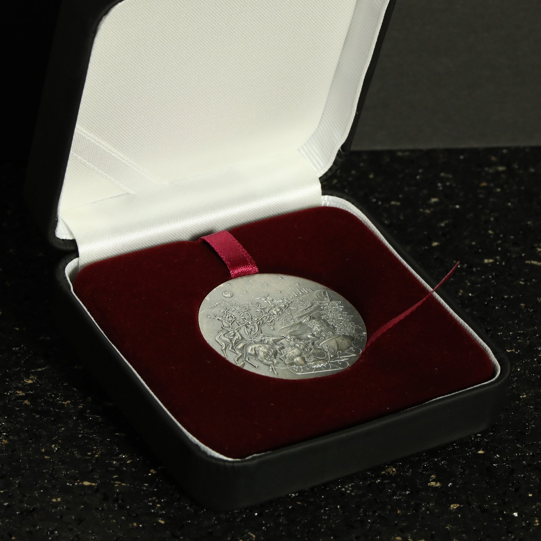 Silbermünze 1oz "The Night Before Christmas" 2019 (AF) (Salomonen) - Detailansicht 2