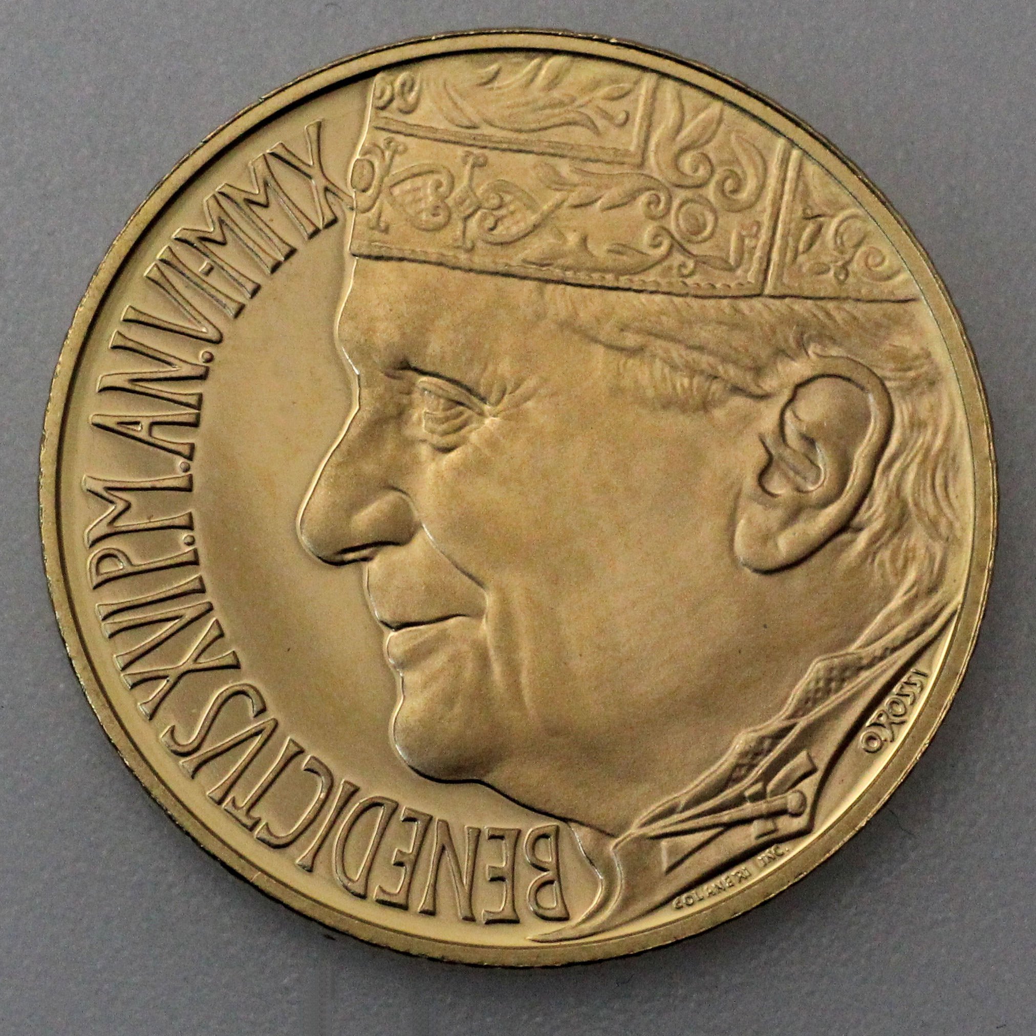 Goldmünze "20 Euro - 2010" Apoll von Belvedere (Vatikanstadt) - Hauptansicht