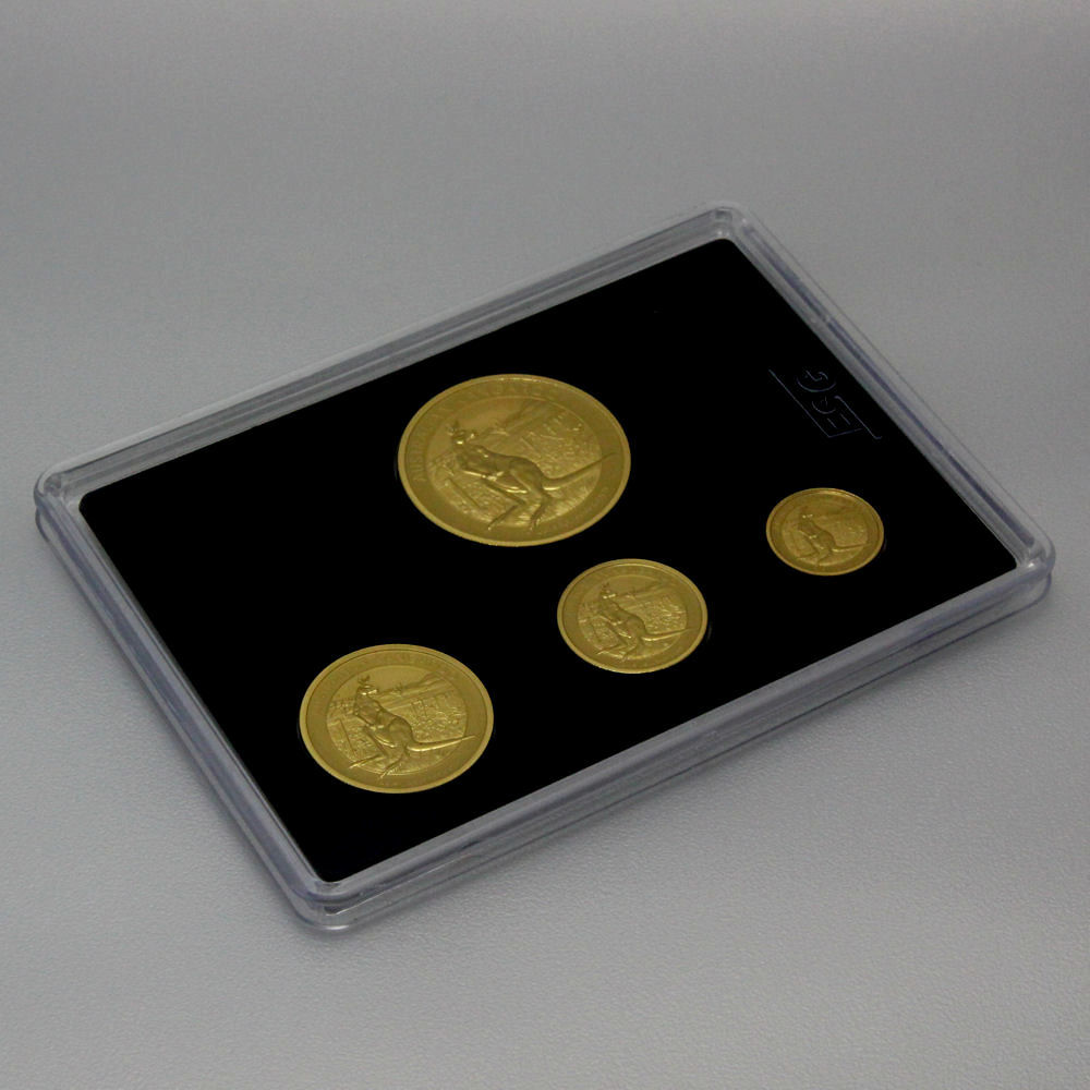 Goldmünzen 1oz + 1/2oz + 1/4oz + 1/10oz "Känguru" Set – 4-teilig (Australien) - Detailansicht 1