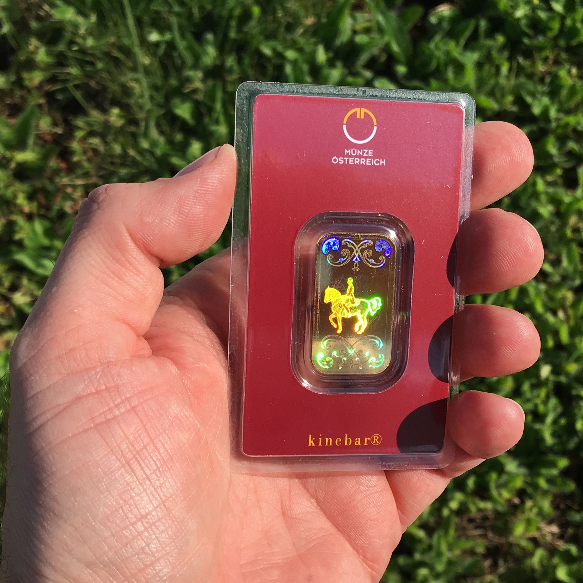 Goldbarren 10g "Lipizzaner" MÜNZE ÖSTERREICH - Detailansicht 2