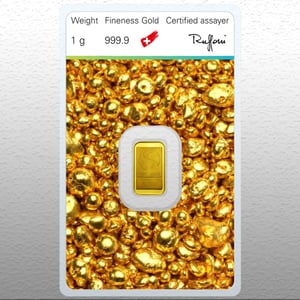 Goldbarren 1g "Fairtrade Gold" (999,9 Au), Blister - Miniaturansicht 2