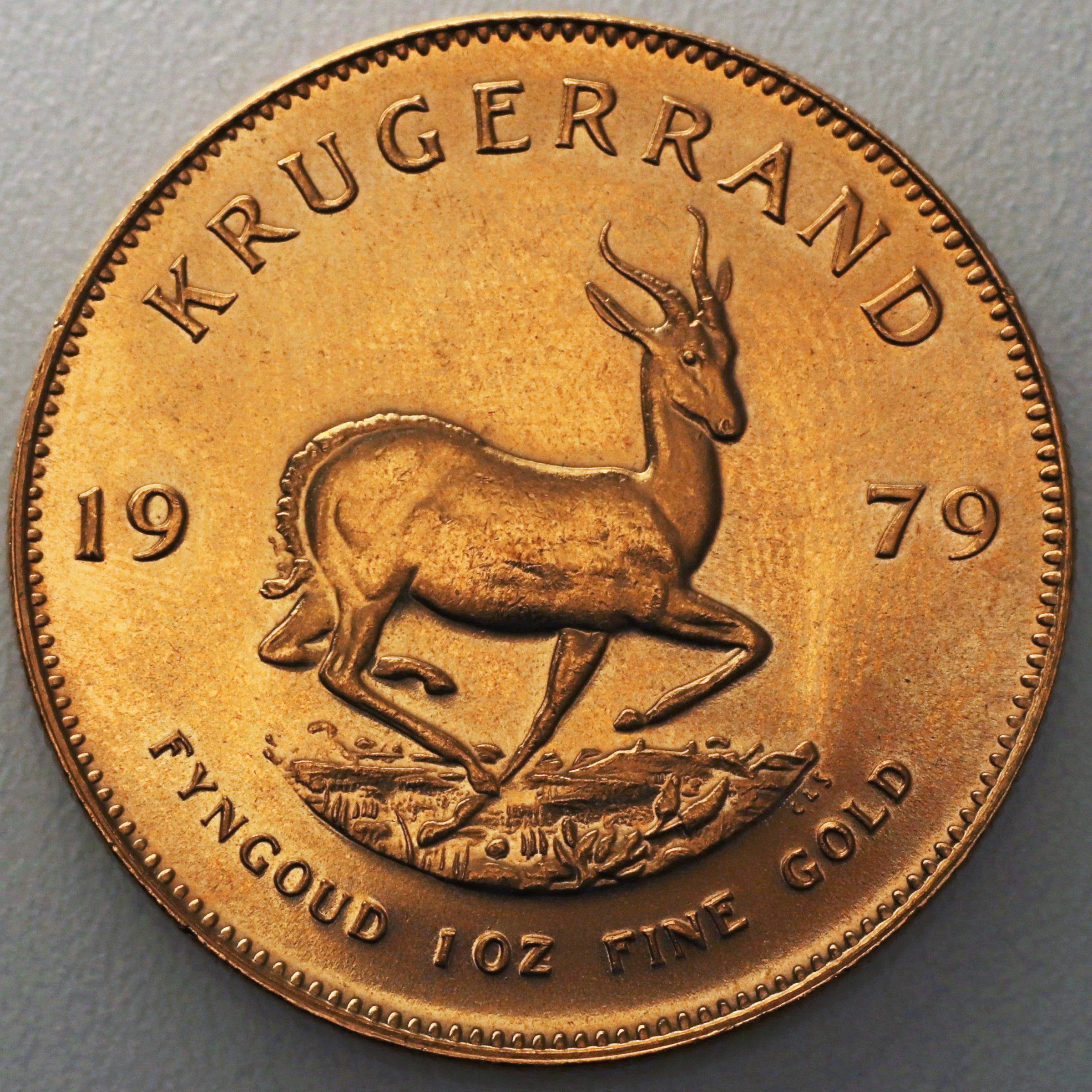 Goldmünze 1oz "Krügerrand" 1979 (Südafrika) - Hauptansicht