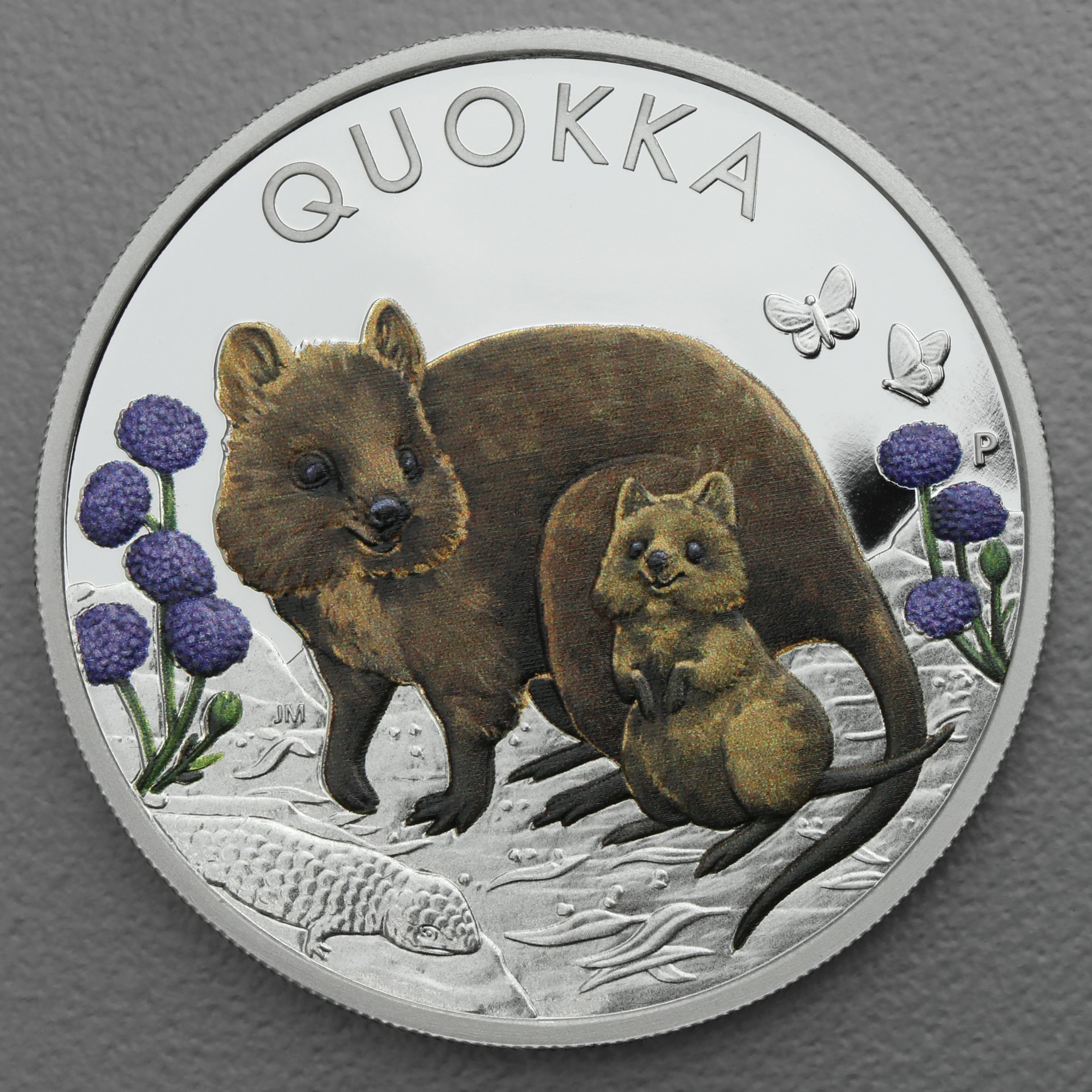 Silbermünze 1oz "Quokka" 2022 (PP/koloriert) (Australien) - Hauptansicht