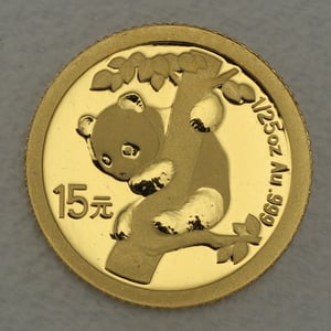 Goldmünze 1/25oz "Panda" 2007 versch. Motive (China) - Miniaturansicht 13