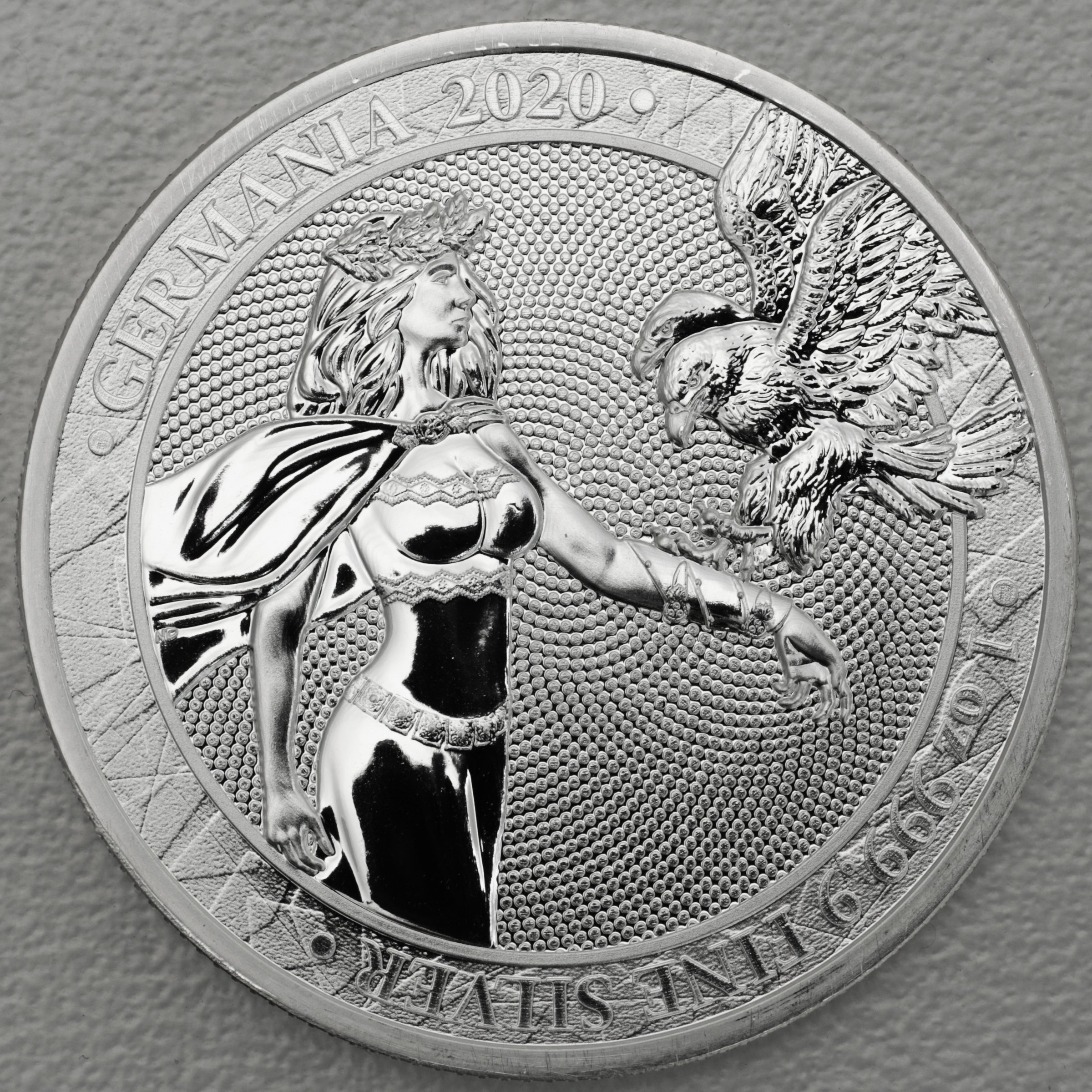 Silbermedaille 1oz "Germania" 2020 (Polen) - Hauptansicht