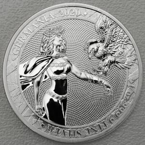 Silbermedaille 1oz "Germania" 2020 (Polen) - Hauptansicht
