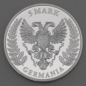 Silbermedaille 1oz "Germania" 2019 (PP) (Polen) - Miniaturansicht 2