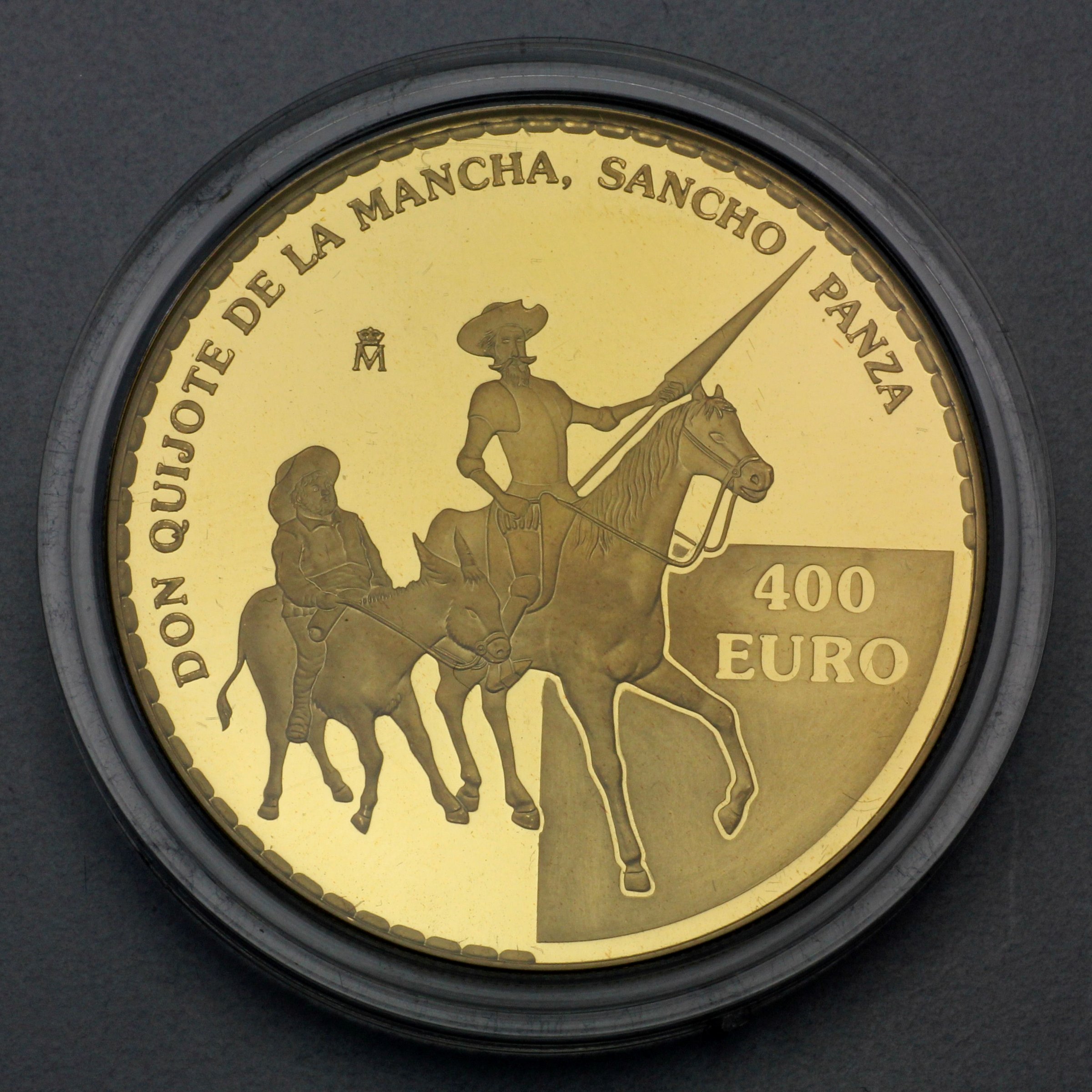 Goldmünze 400 Euro "Don Quijote" 2005 (Spanien) - Hauptansicht