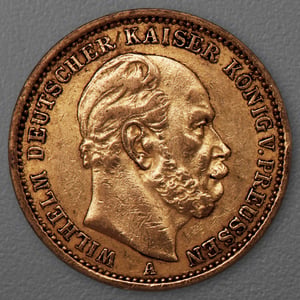 Goldmünze 20 Mark "Wilhelm I." 1876-A J.246 (Preußen) - Hauptansicht