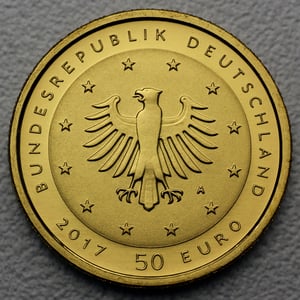 Goldmünze 50 Euro "Lutherrose" 2017 Reformation (Deutschland) - Miniaturansicht 2