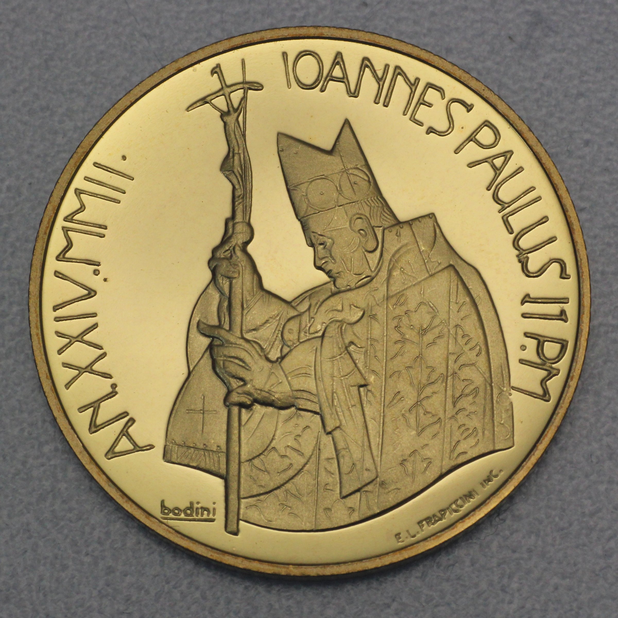 Goldmünze "50 Euro - 2002" Abrahams Opfer (Vatikanstadt) - Detailansicht 1