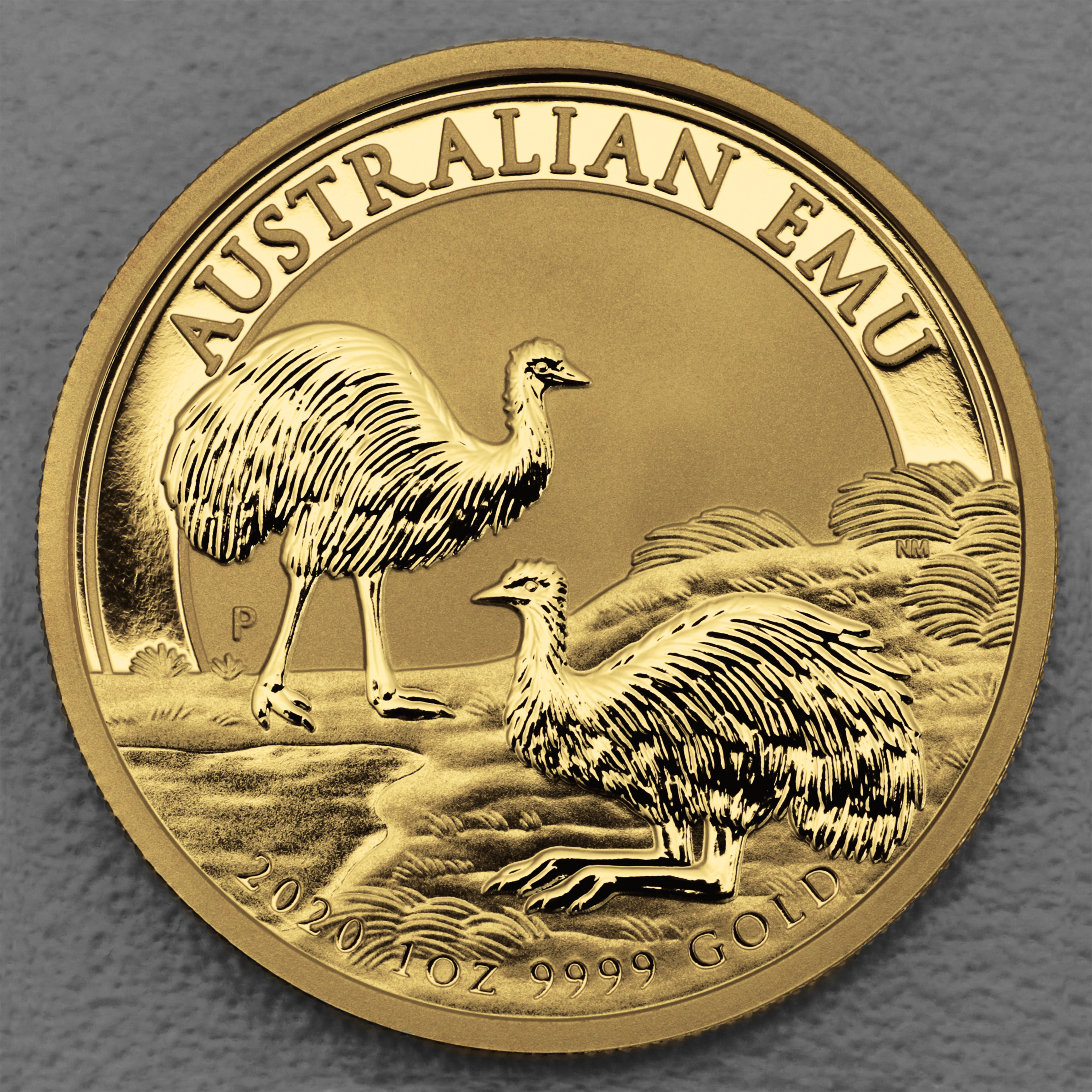 Goldmünze 1oz "Emu" 2020 (Australien) - Hauptansicht