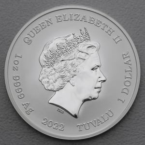 Silbermünze 1oz "Aphrodite" 2022 Gods of Olympus 19% (Tuvalu) - Miniaturansicht 2