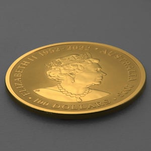 Goldmünze 1oz "Südliches Breitmaulnashorn" 2023 Australia Zoo (Australien) - Miniaturansicht 4