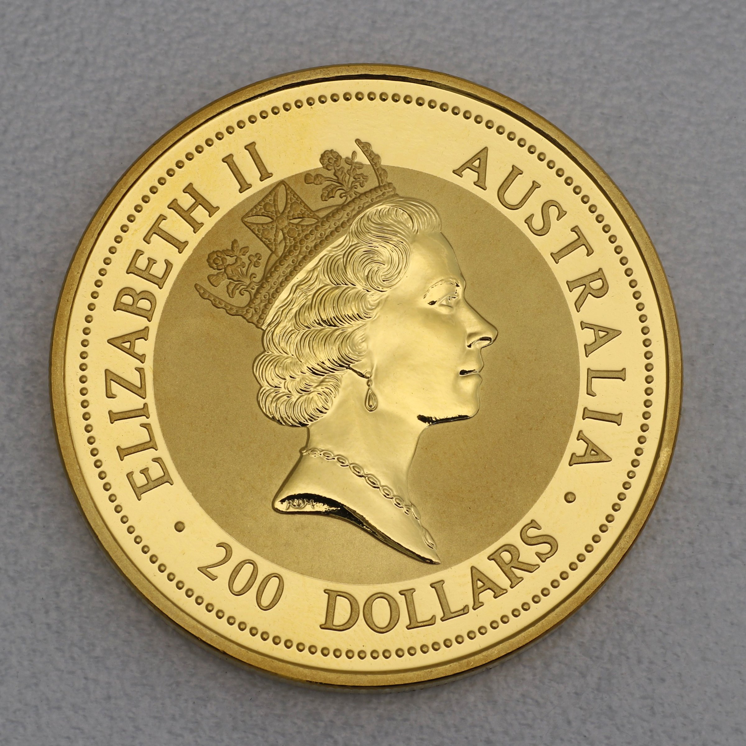 Goldmünze 2oz "Känguru" 1994 Australian Nugget (Australien) - Detailansicht 1