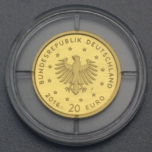Goldmünze 20 Euro "Nachtigall" 2016 Heimische Vögel (Deutschland) - Miniaturansicht 4