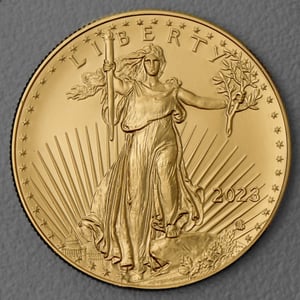 Goldmünze 1oz "American Eagle" 2023 (USA) - Miniaturansicht 2