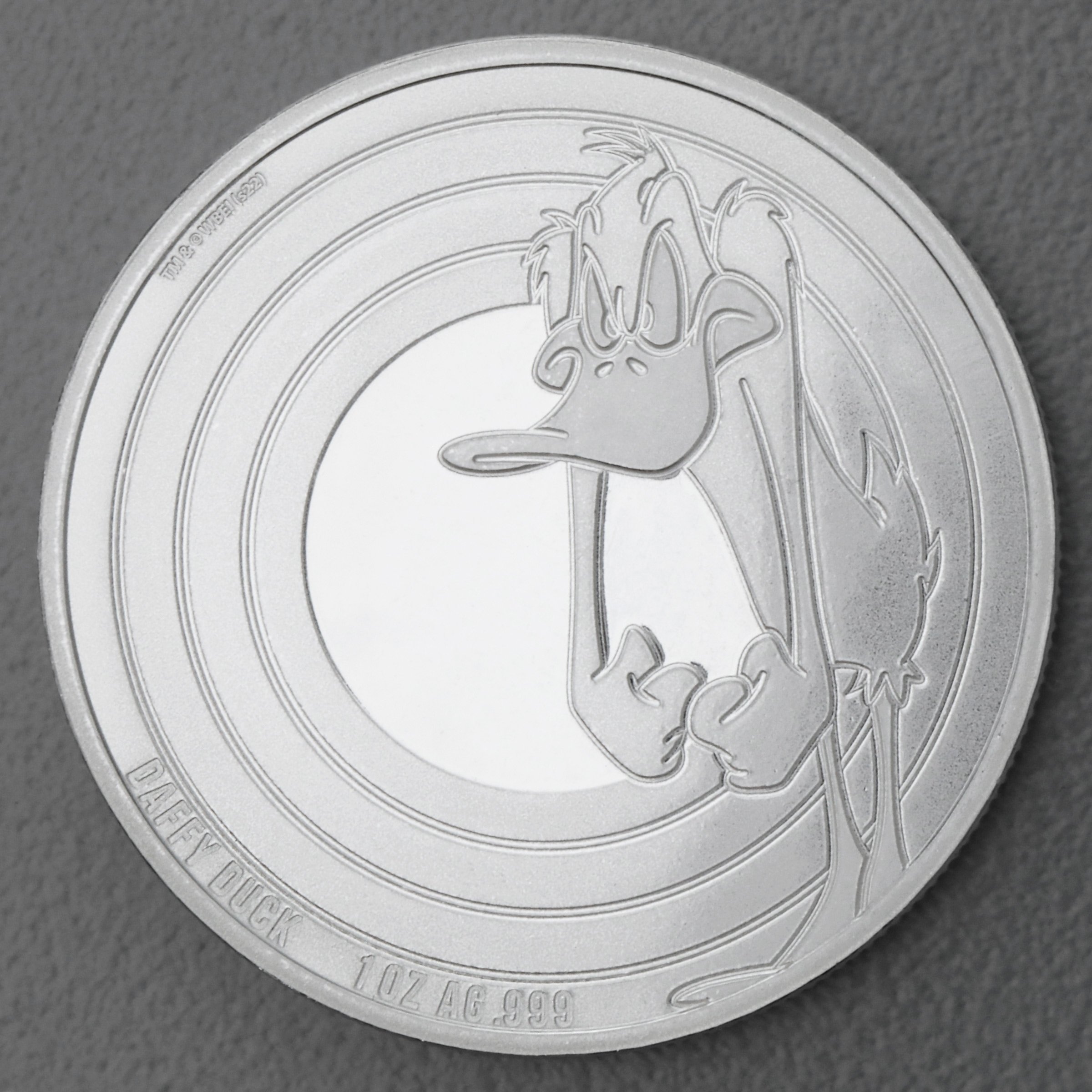 Silbermünze 1oz "Daffy Duck" 2022 Looney Tunes diff. (Samoa) - Hauptansicht