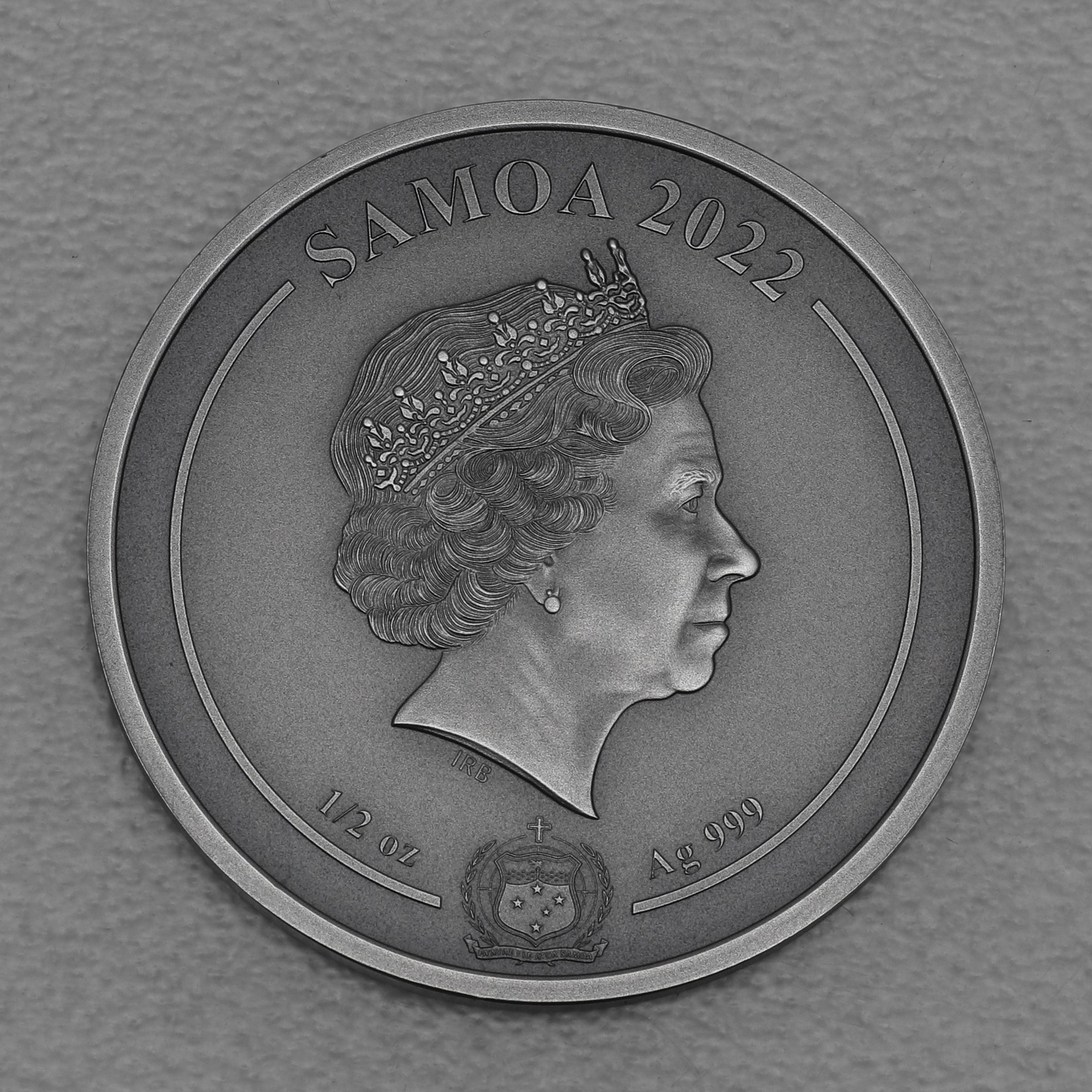 Silbermünze 1/2oz "Odin" 2022 (AF) Vikings (Samoa) - Detailansicht 1