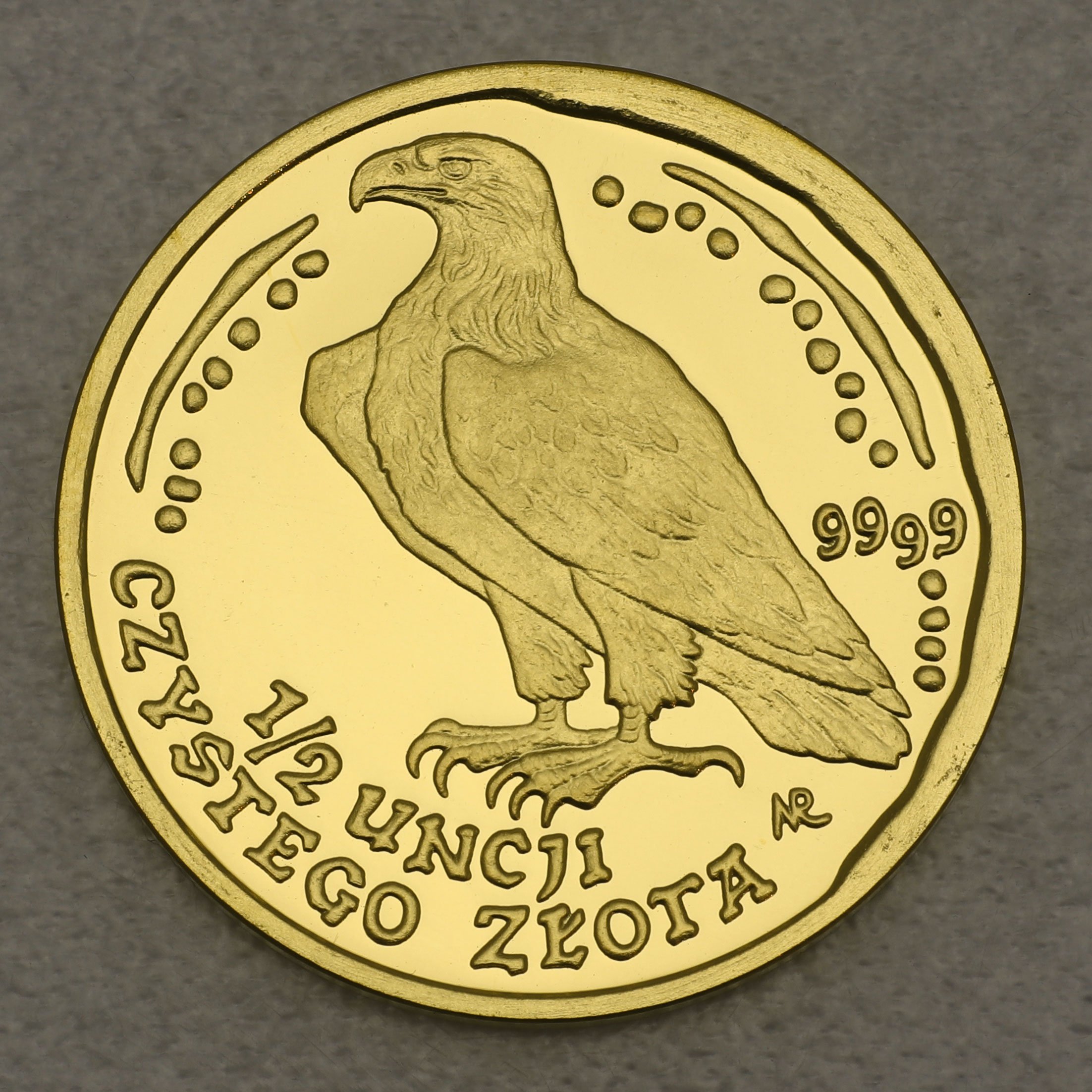Goldmünze 1/2oz "Seeadler" 1996 (Polen) - Hauptansicht