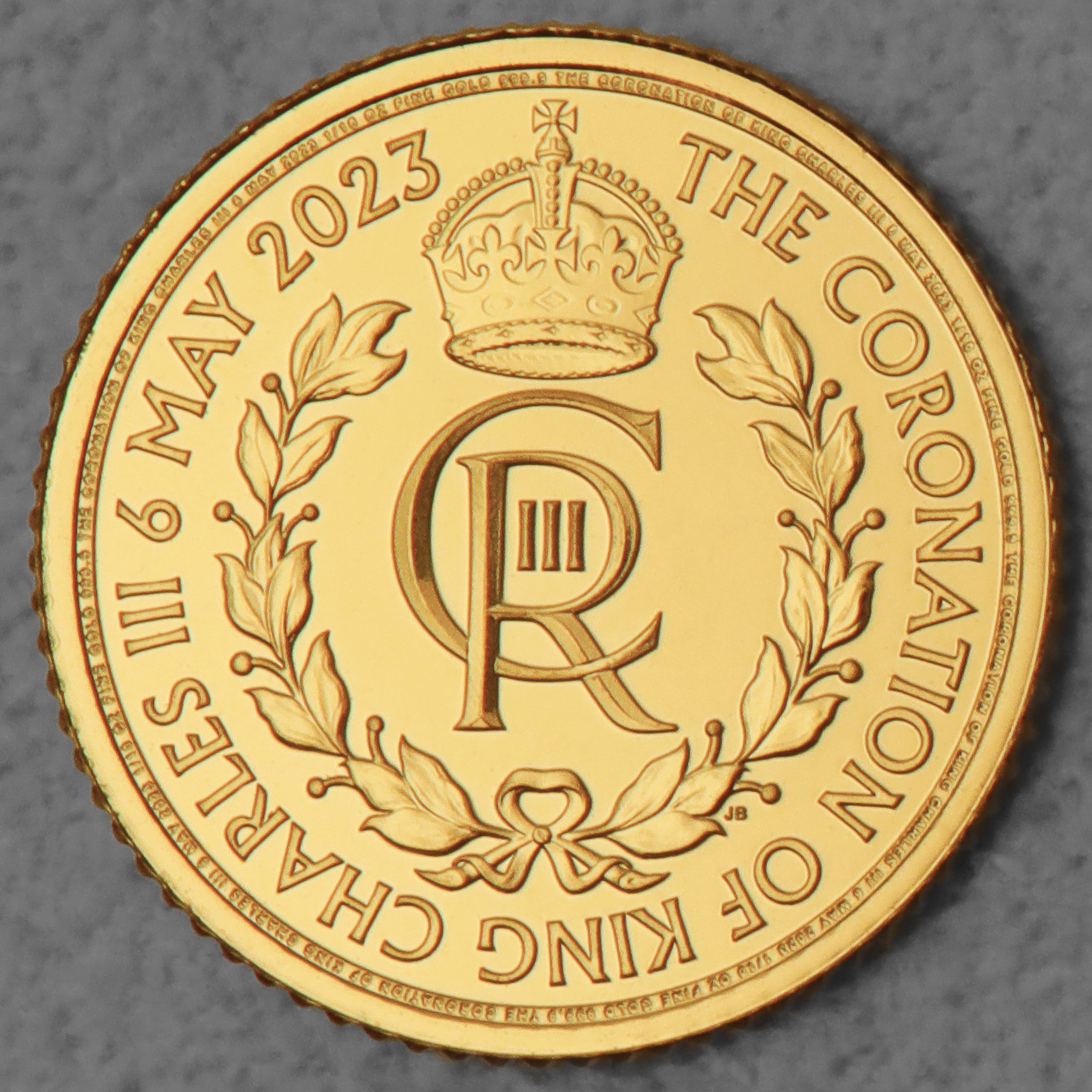 Goldmünze 1/10oz "Coronation Charles III." 2023 Coronation Coin (Großbritannien) - Hauptansicht
