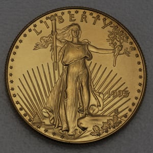 Goldmünze 1oz "American Eagle" 1995 (USA) - Hauptansicht