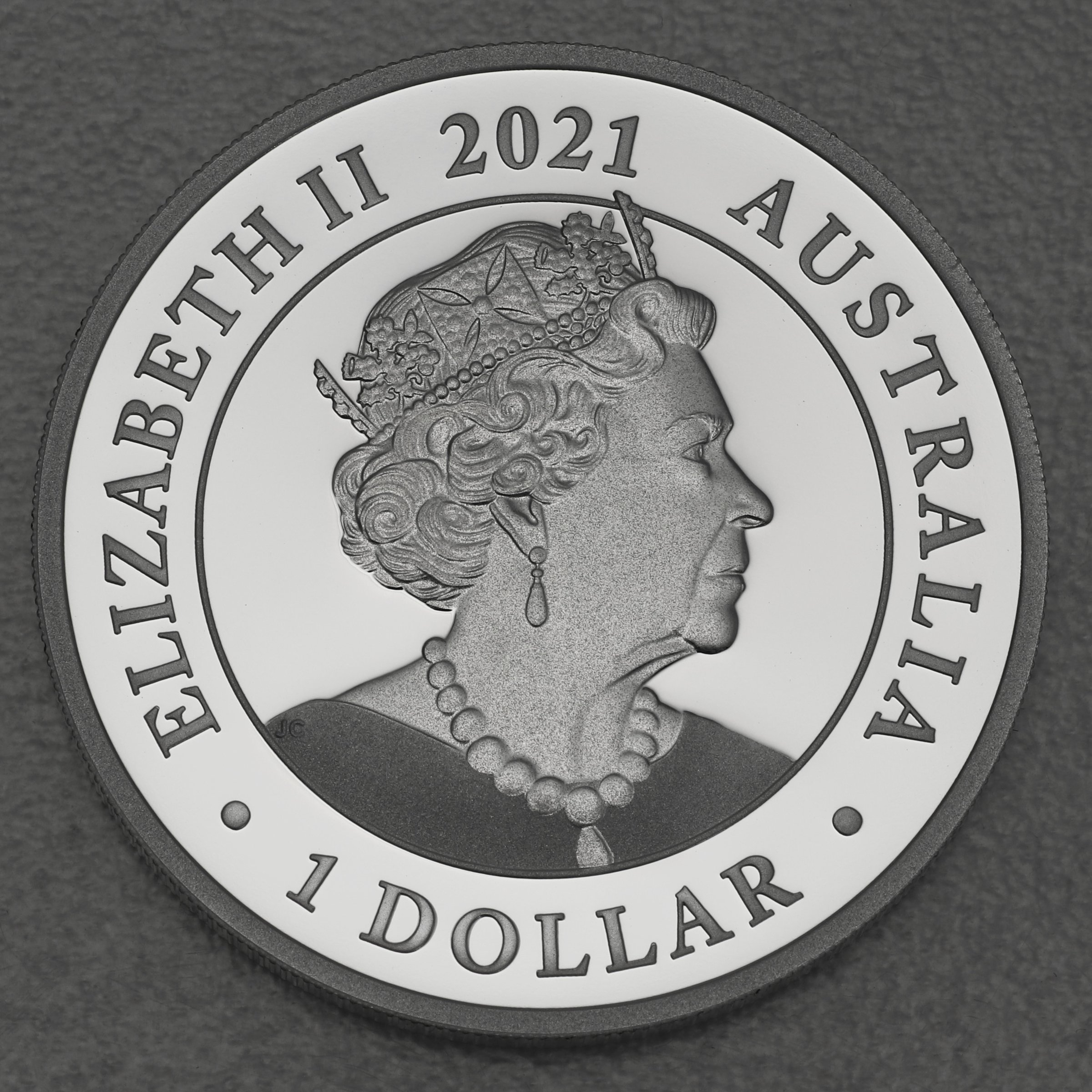 Silbermünze 1oz "Schwan" 2021 (PP) (Australien) - Detailansicht 1