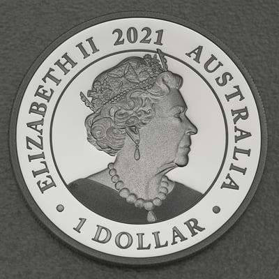 Silbermünze 1oz "Schwan" 2021 (PP) (Australien) - Miniaturansicht 2