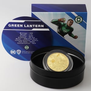 Goldmünze 1oz "Green Lantern™" 2023 DC Comics (Samoa) - Miniaturansicht 3