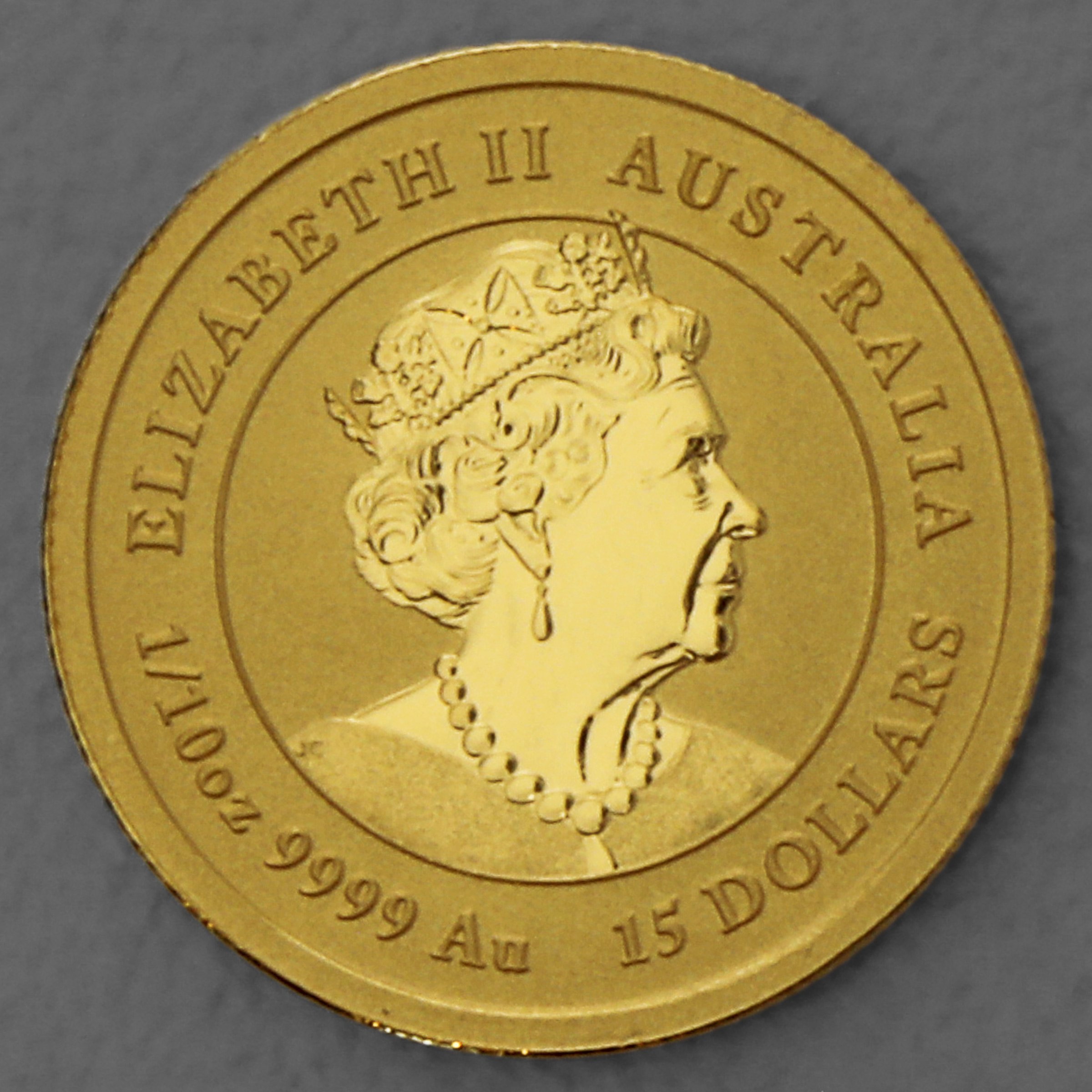 Goldmünze 1/10oz "Hase" 2023 Lunar III – Year of the Rabbit (Australien) - Detailansicht 1