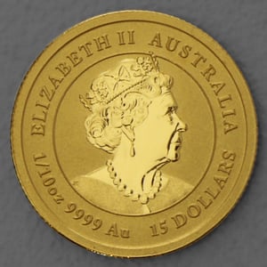 Goldmünze 1/10oz "Hase" 2023 Lunar III – Year of the Rabbit (Australien) - Miniaturansicht 2