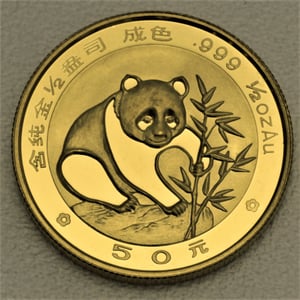 Goldmünze 1/2oz "Panda" 1988 (China) - Hauptansicht