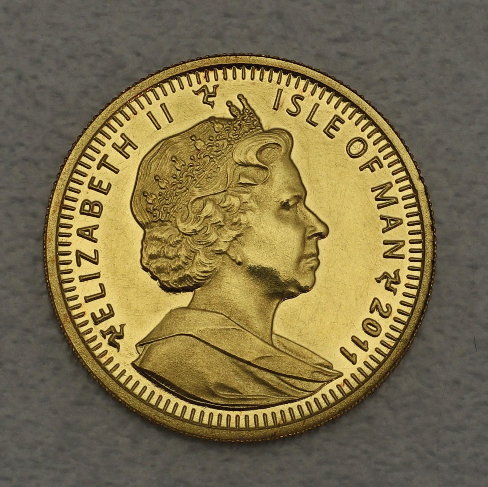 Goldmünze 1/10oz "Turkish Angora Cat" 2011 Cats (Isle of Man) - Detailansicht 1