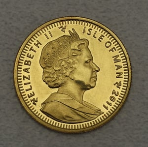 Goldmünze 1/10oz "Turkish Angora Cat" 2011 Cats (Isle of Man) - Miniaturansicht 2