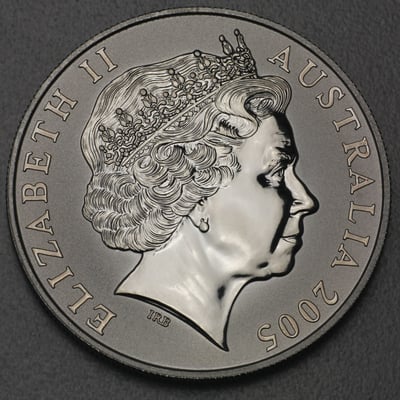 Silbermünze 1oz "Känguru" 2005 Royal Australian Mint (Australien) - Miniaturansicht 2