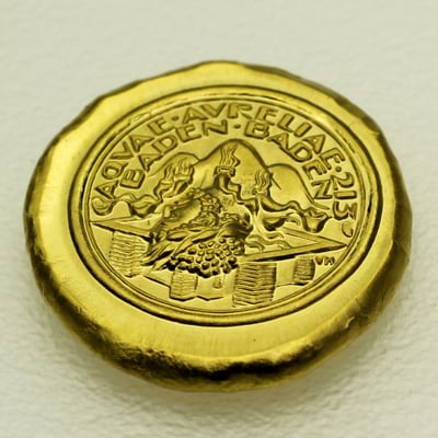 Flussgold-Medaille 2018 "Caracalla Rheingold" - Miniaturansicht 3