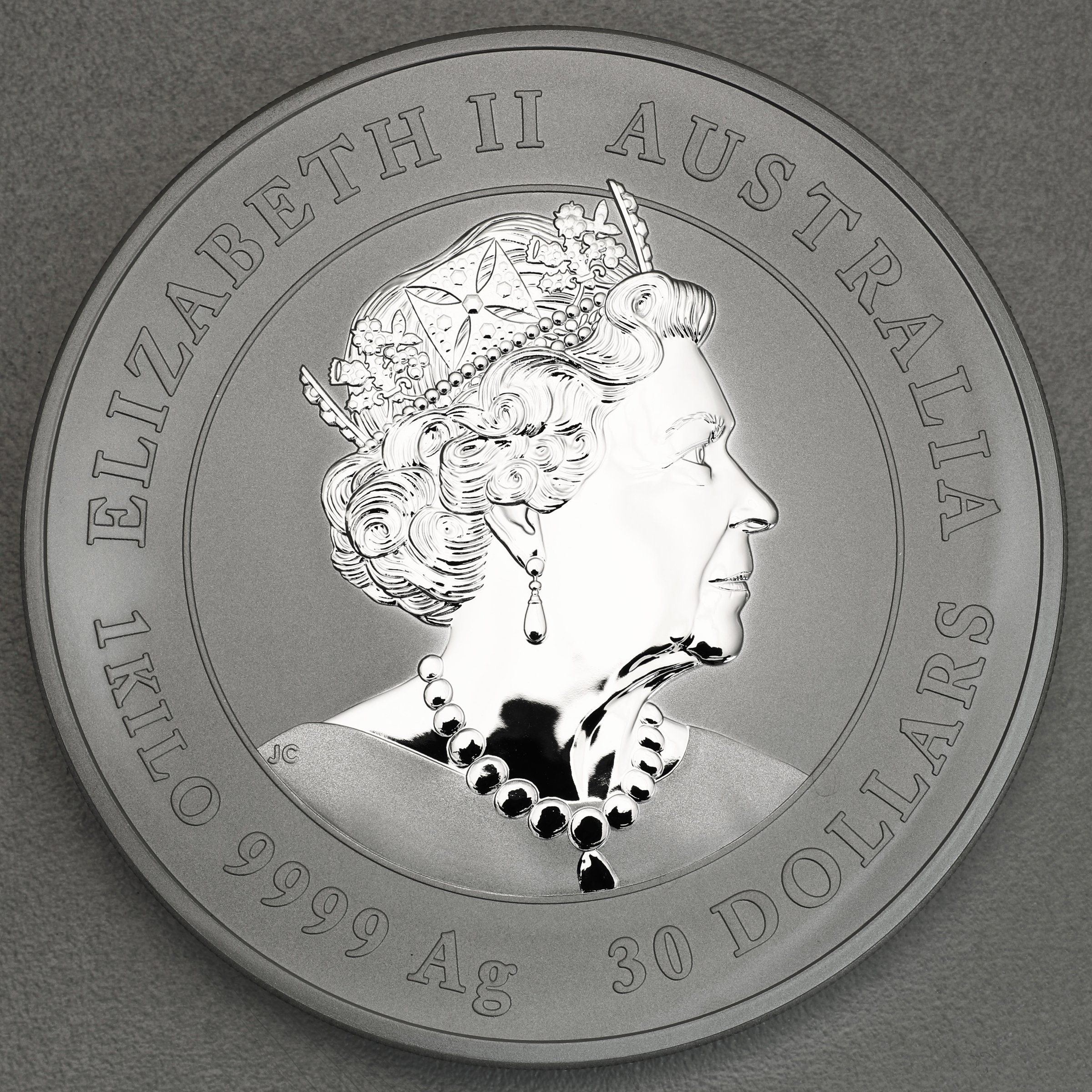 Silbermünze 1kg "Ochse" 2021 Lunar III – Year of the Ox (Australien) - Detailansicht 1