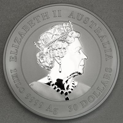 Silbermünze 1kg "Ochse" 2021 Lunar III – Year of the Ox (Australien) - Miniaturansicht 2